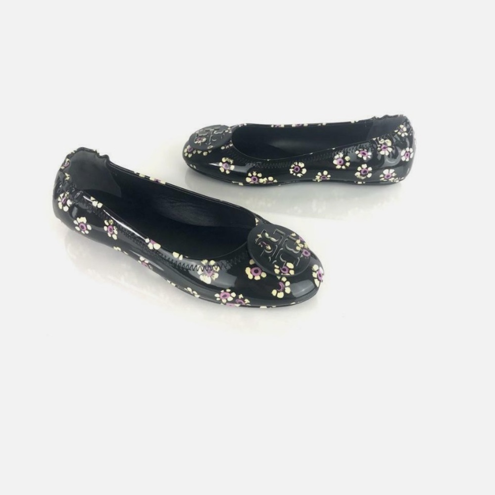 Tory Burch Black Studded Flats for Versatile Style